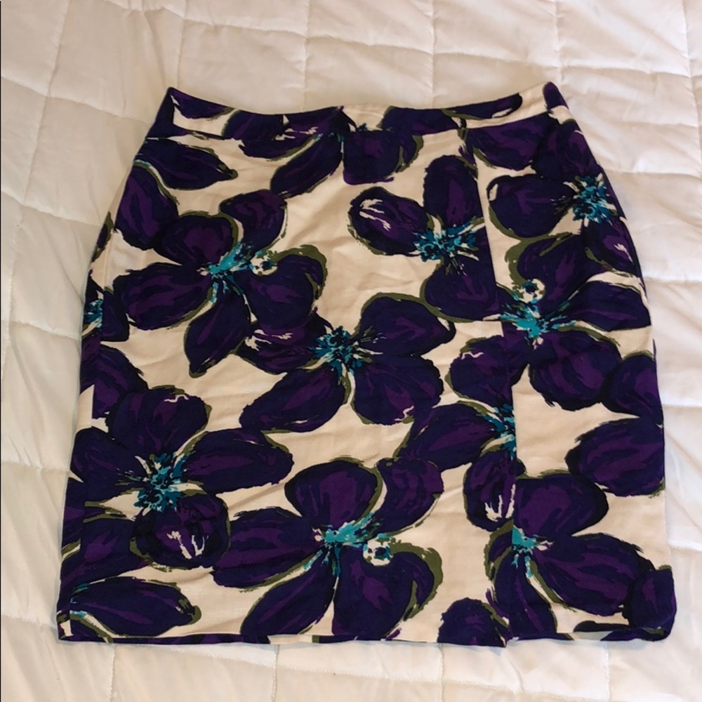 Loft Outlet Linen Blend Pencil Skirt size 6